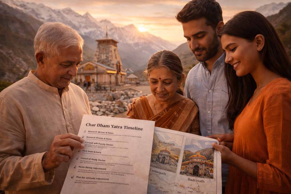 Char Dham Yatra Planning Timeline for Families